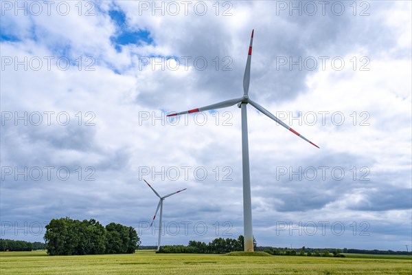 Wind turbines in Westerholz