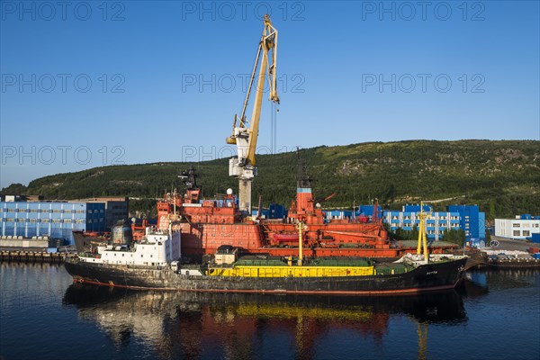 Rusatom port in Murmansk