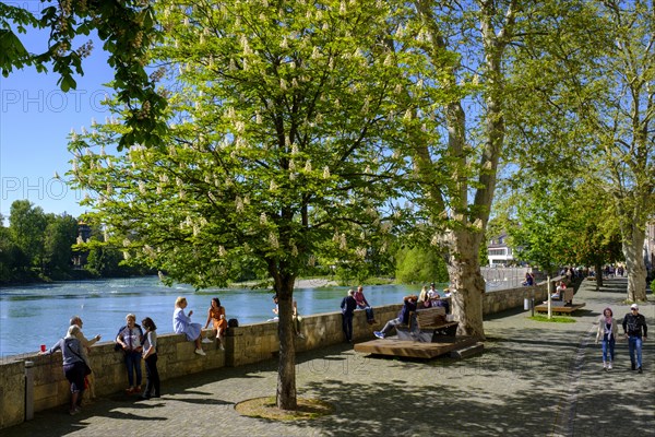 At the Lechpromenade