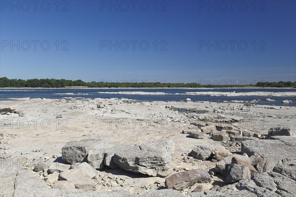 River at low level