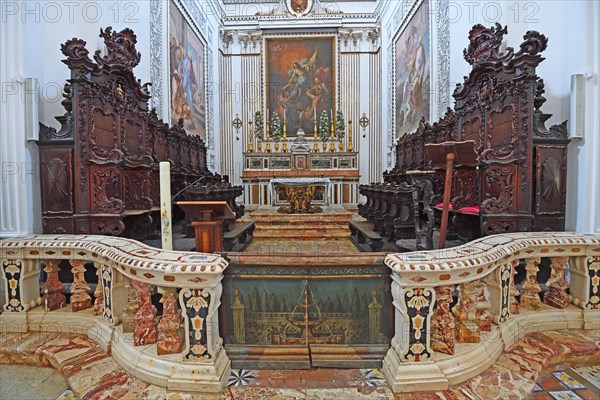 Altrar room of the Chiesa San Martino