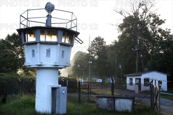 Observation tower of the border troops of the GDR