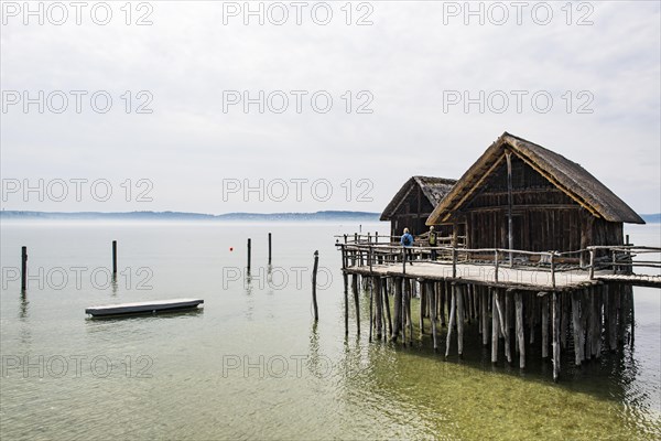 Unesco world heritage site the archeological open-air museum Stilt houses