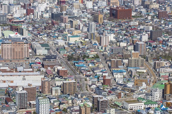 Outlook over Hakodate from Mount Hakodate