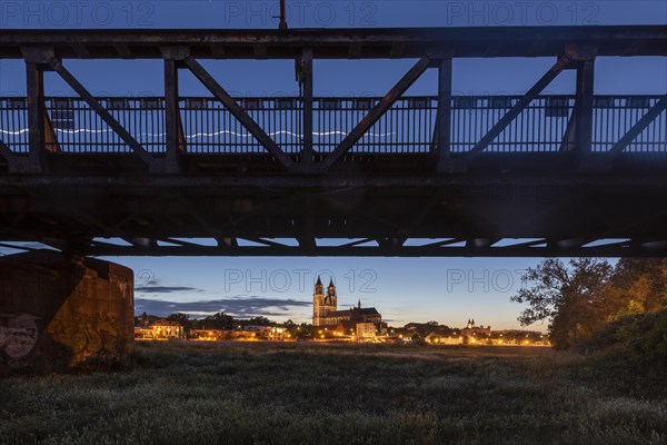 Historic lift bridge