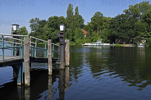 Ferry between Berlin Wannsee and Pfaueninsel