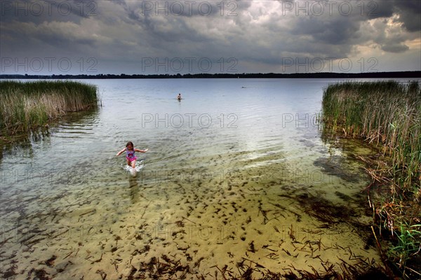 Bathing place at the Arendsee