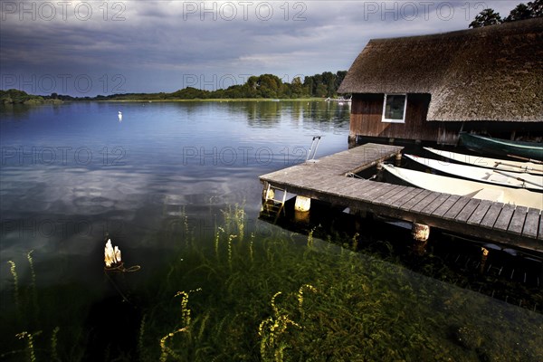 Boathouse at the Schaalsee