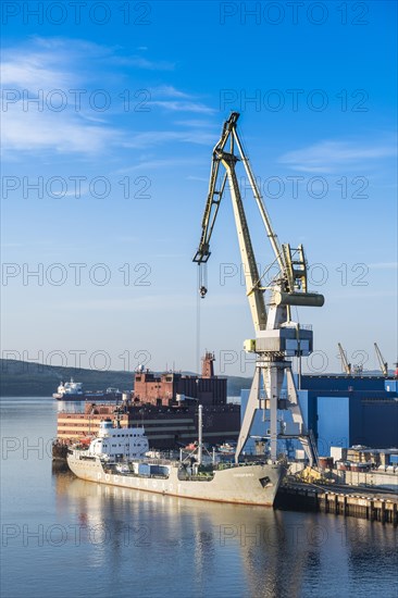 Rusatom port in Murmansk