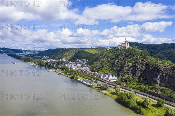 Marksburg overlooking the Rhine