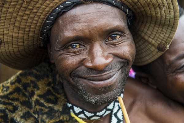 Friendly man at a Ceremony of former poachers