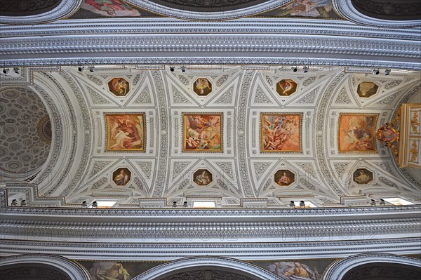 Ceiling painting of the Chiesa San Martino