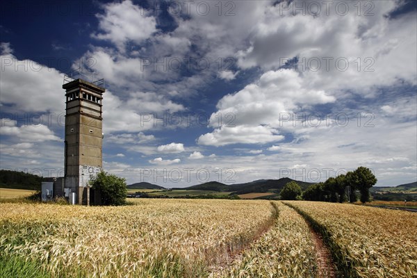 Observation tower of the GDR border troops