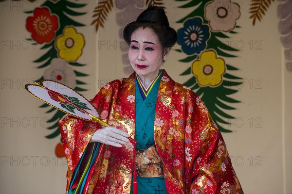 Traditional dressed dancers