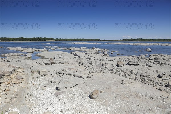 River at low level