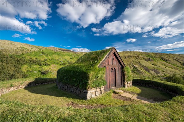 Wooden and peat buildings