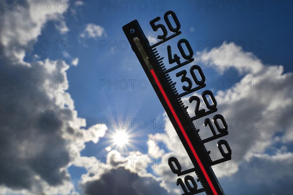 Symbolic image heat wave