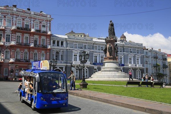 Catherine Square with monument to Tsarina Catherine II