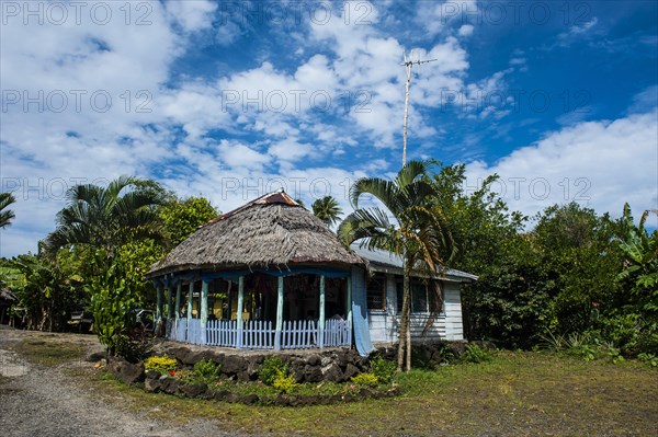 Traditional house in SavaiÂ´i