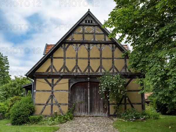 Half-timbered house in the Rundlingsdorf Meuchelfitz