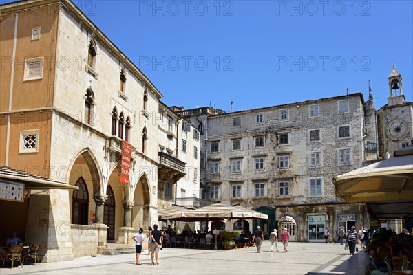 Houses on the Narodni Trg square