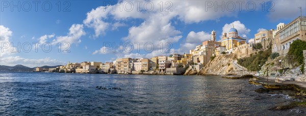 Town view and coast