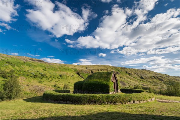 Wooden and peat buildings