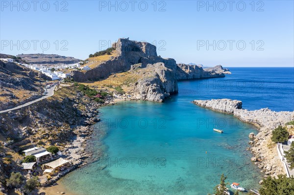 Turquoise sea and sandy beach