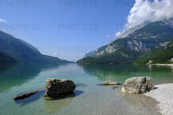 Molveno with Lake Molveno