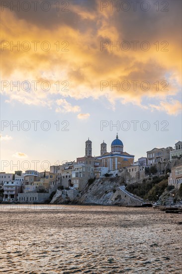 Coast and city view