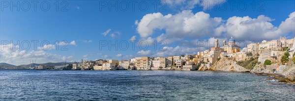 Town view and coast