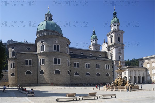 Residenzplatz and Salzburg Cathedral