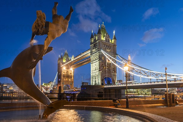 Illuminated Tower Bridge