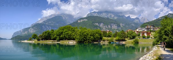 Molveno with Lake Molveno