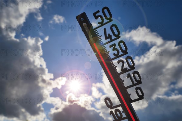 Symbolic image heat wave