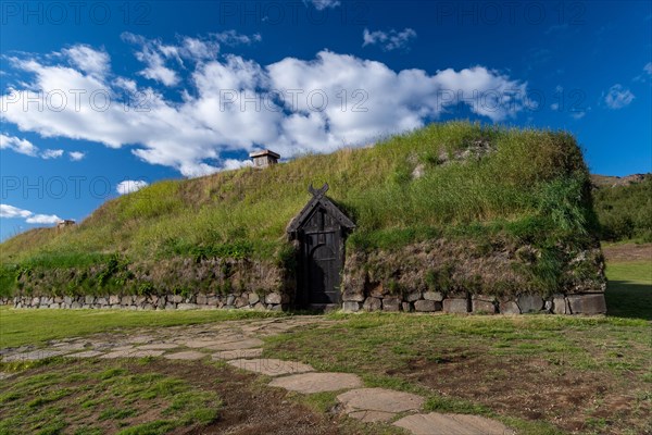 Wooden and peat buildings