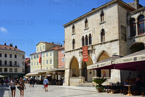 Houses on the Narodni Trg square