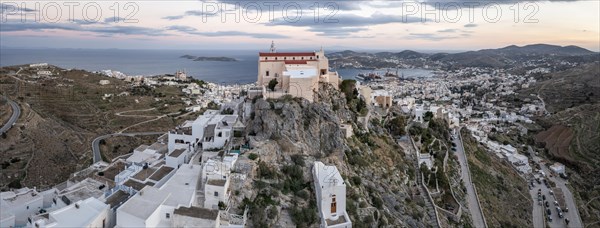 Aerial view of the church Agios Giorgios