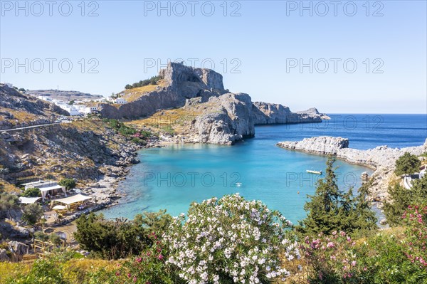 Turquoise sea and sandy beach