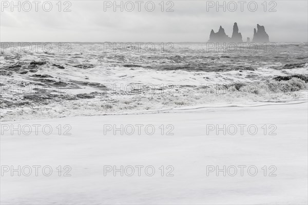 Storm with strong surf