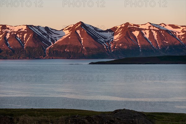 Mountains in the evening light