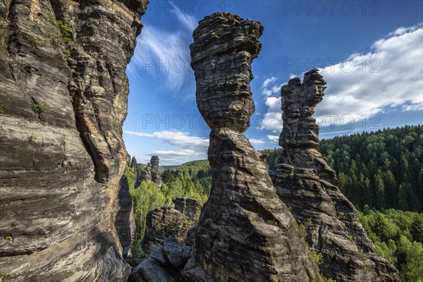 Hercules Pillars in the Bielatal