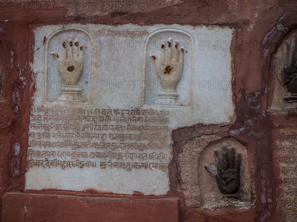 Widows' handprints