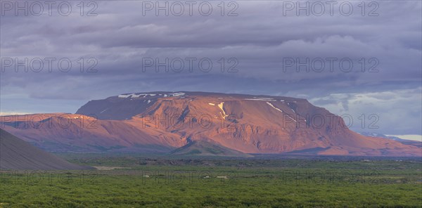 Blafjall in the evening light