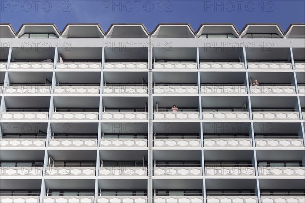 High-rise building with holiday flats