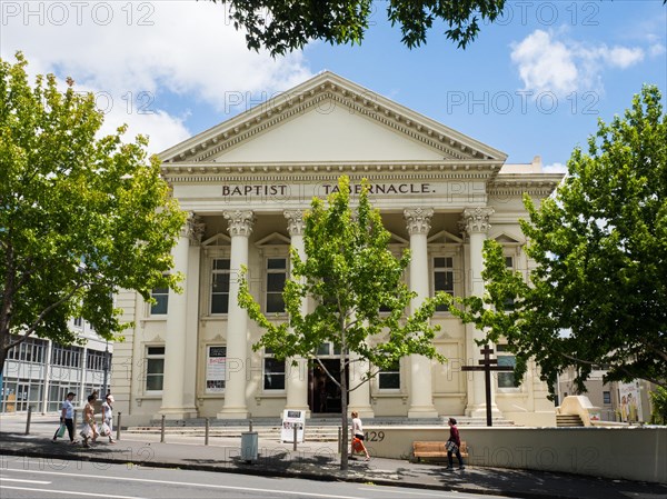 Facade of the Baptist Tabernacle Church