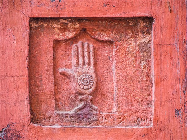 Widows' handprints