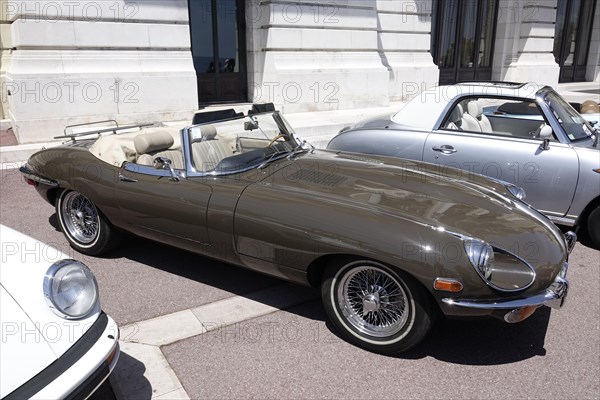 Sports car roadster Jaguar E-Type