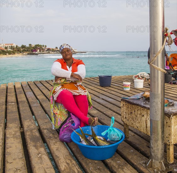 Fish seller