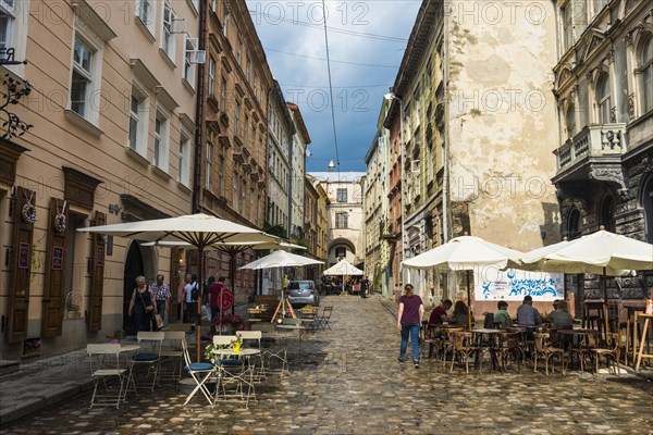 Historic heart of the Unesco sight the town Lviv